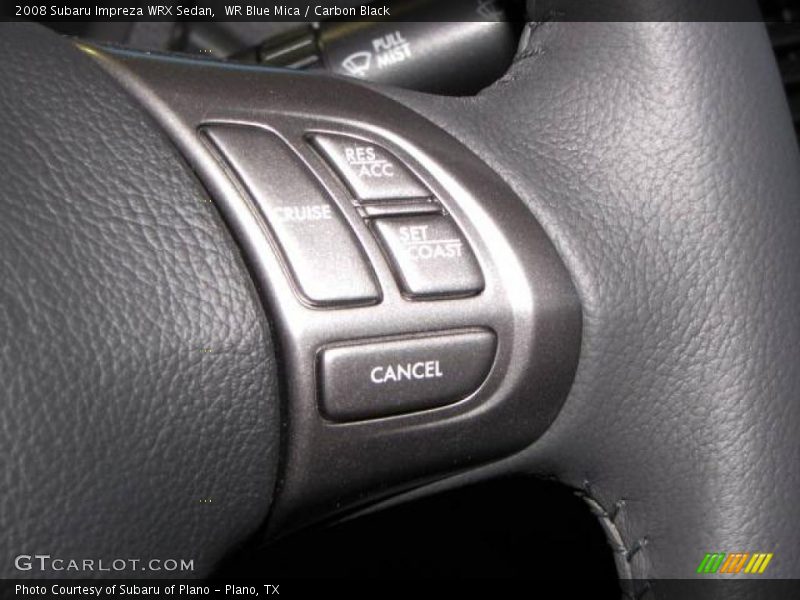 WR Blue Mica / Carbon Black 2008 Subaru Impreza WRX Sedan