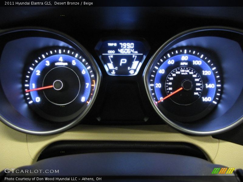  2011 Elantra GLS GLS Gauges