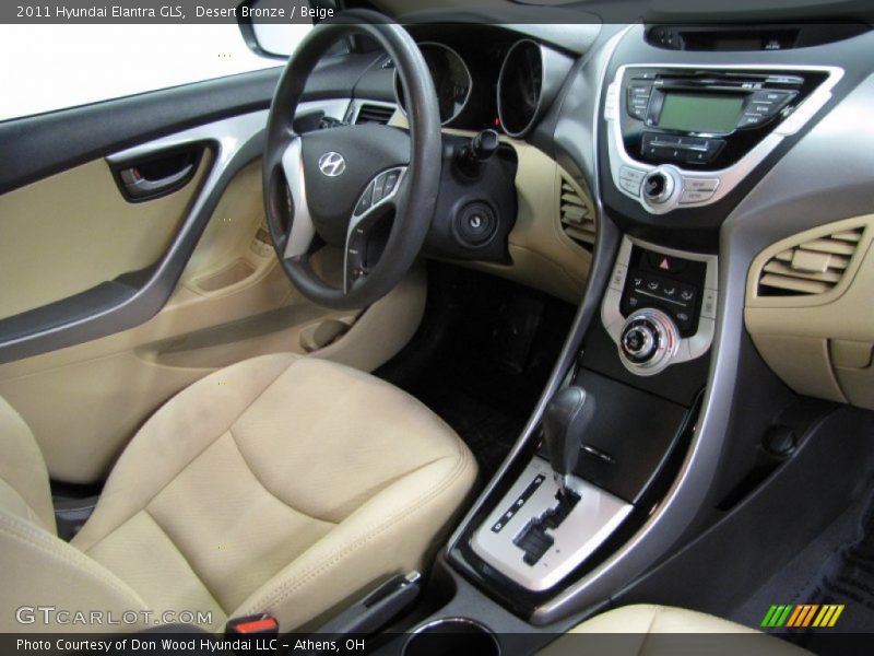  2011 Elantra GLS Beige Interior