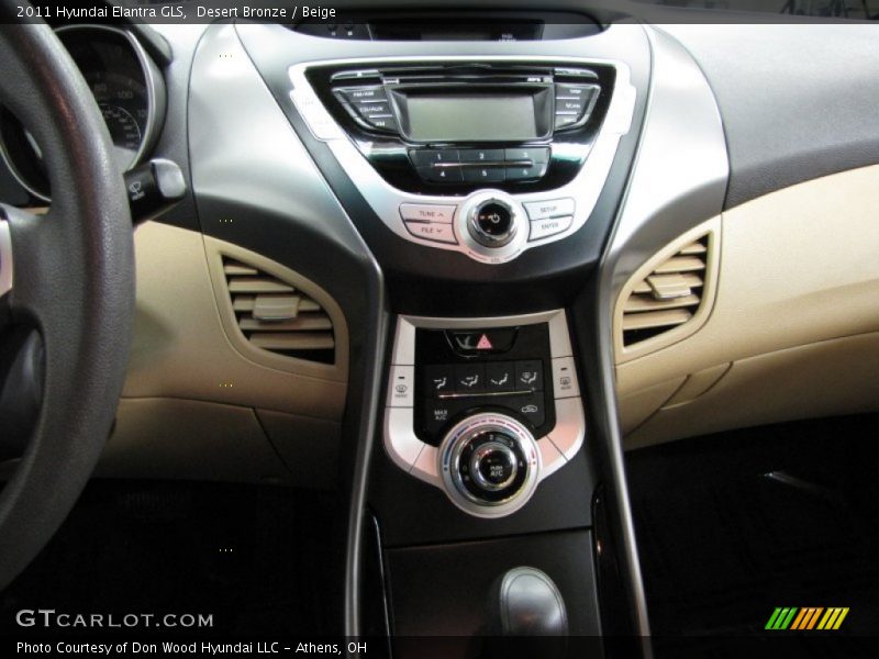 Desert Bronze / Beige 2011 Hyundai Elantra GLS