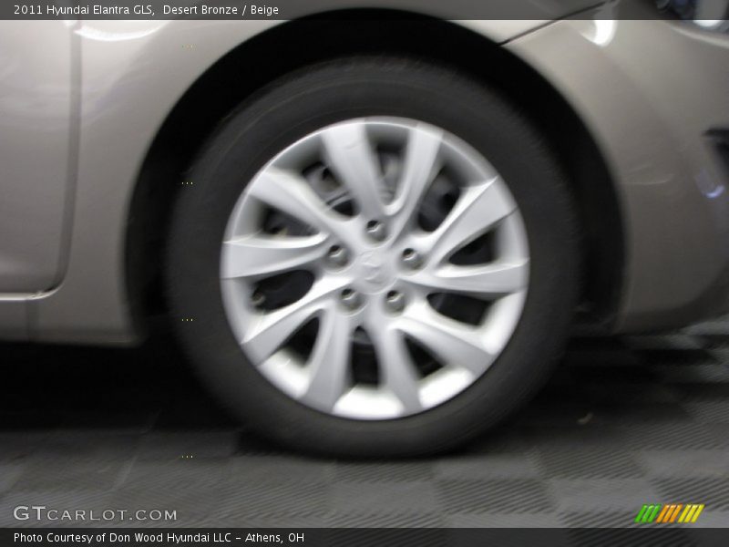 Desert Bronze / Beige 2011 Hyundai Elantra GLS