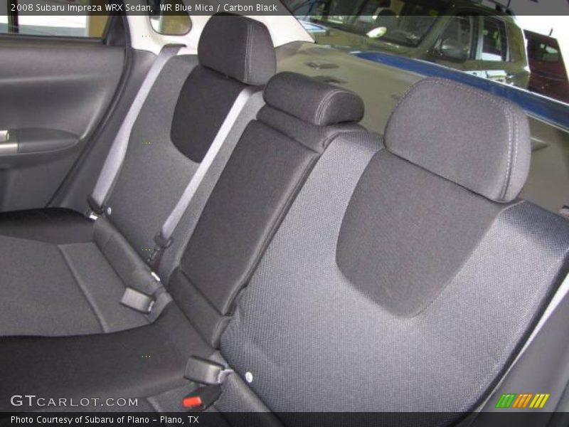 WR Blue Mica / Carbon Black 2008 Subaru Impreza WRX Sedan