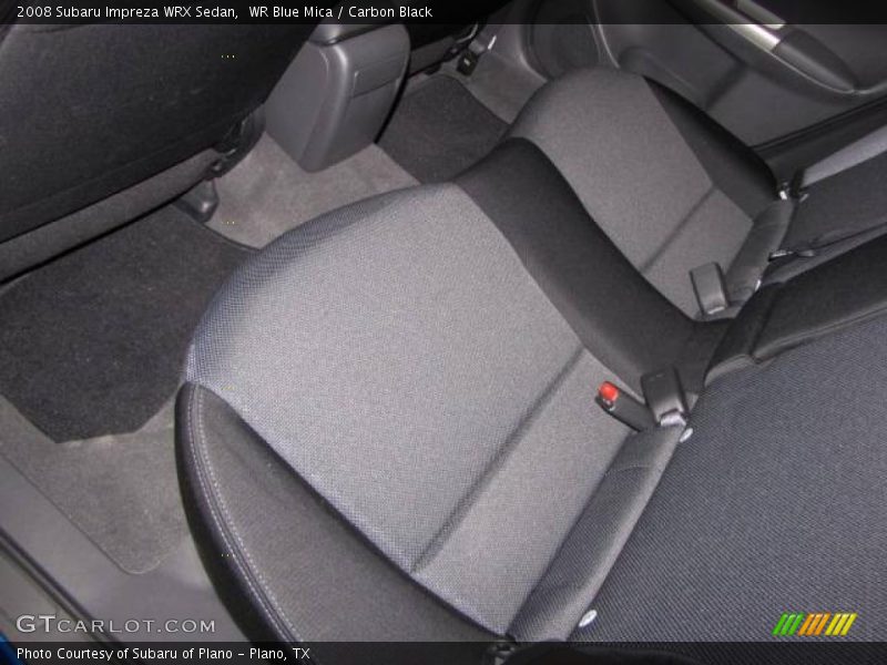 WR Blue Mica / Carbon Black 2008 Subaru Impreza WRX Sedan