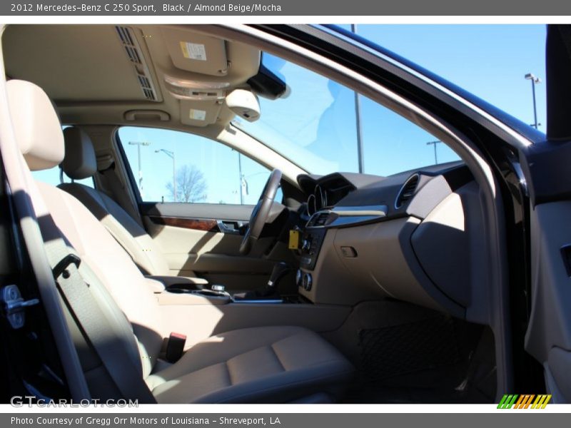 Black / Almond Beige/Mocha 2012 Mercedes-Benz C 250 Sport