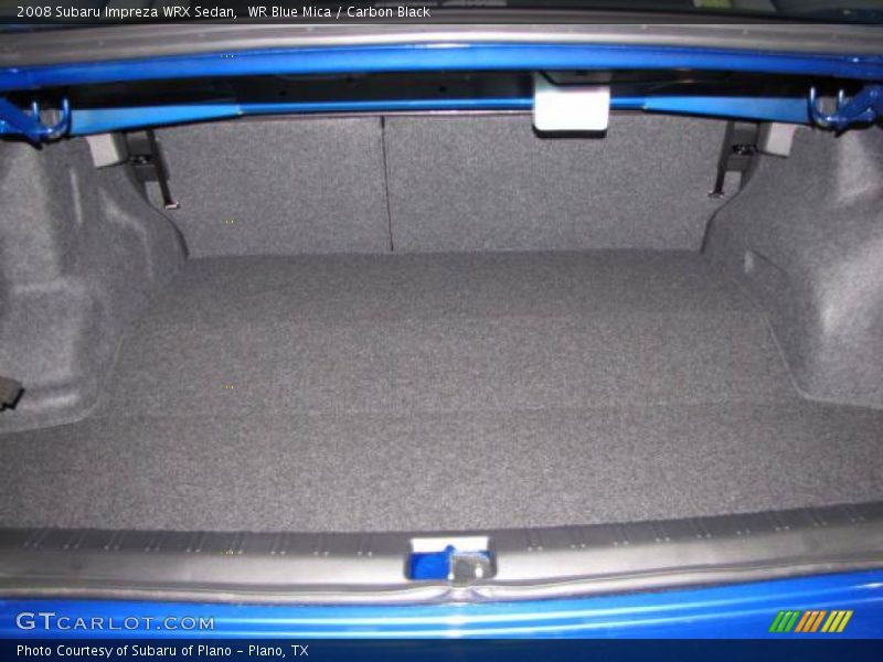 WR Blue Mica / Carbon Black 2008 Subaru Impreza WRX Sedan
