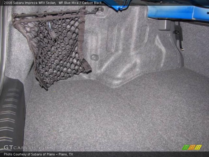 WR Blue Mica / Carbon Black 2008 Subaru Impreza WRX Sedan