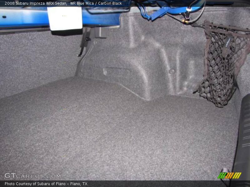 WR Blue Mica / Carbon Black 2008 Subaru Impreza WRX Sedan