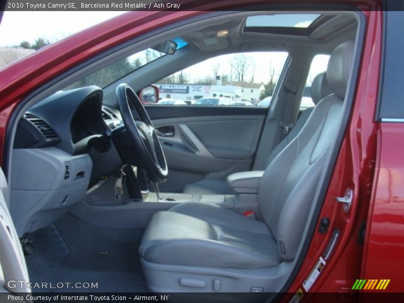 Barcelona Red Metallic / Ash Gray 2010 Toyota Camry SE