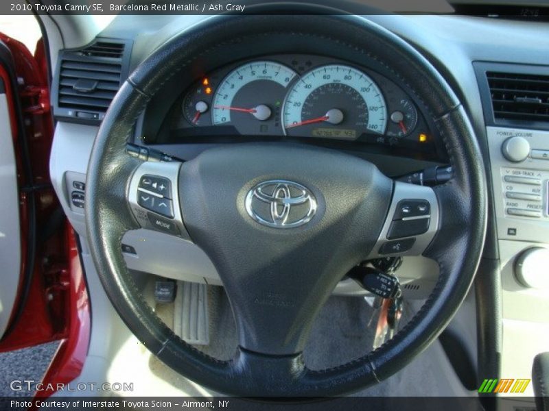 Barcelona Red Metallic / Ash Gray 2010 Toyota Camry SE