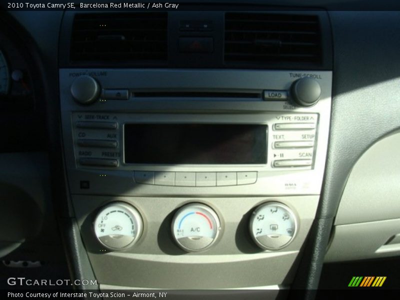 Barcelona Red Metallic / Ash Gray 2010 Toyota Camry SE