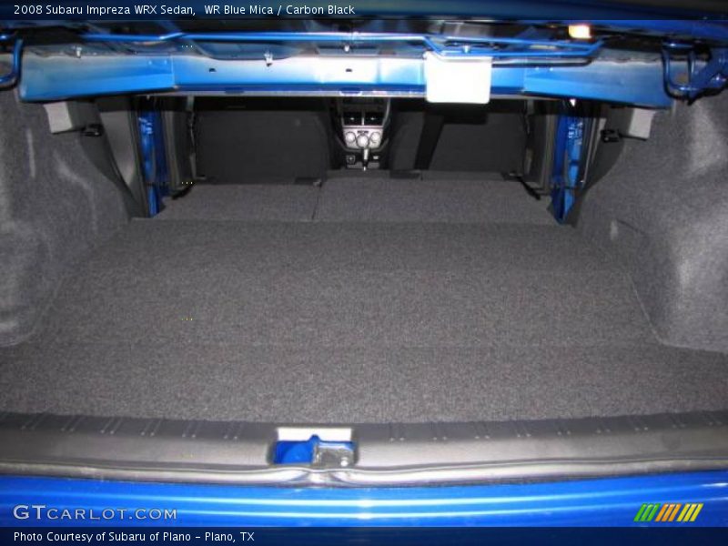WR Blue Mica / Carbon Black 2008 Subaru Impreza WRX Sedan