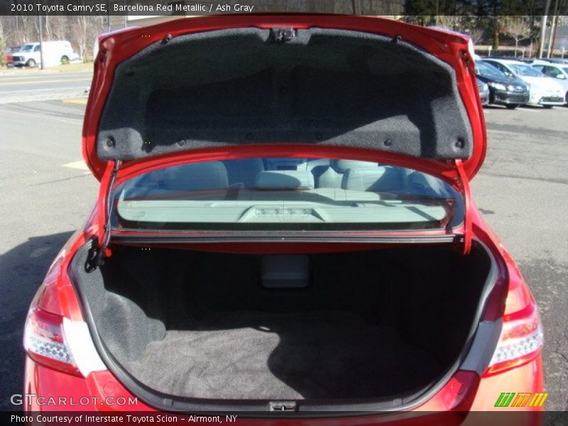 Barcelona Red Metallic / Ash Gray 2010 Toyota Camry SE