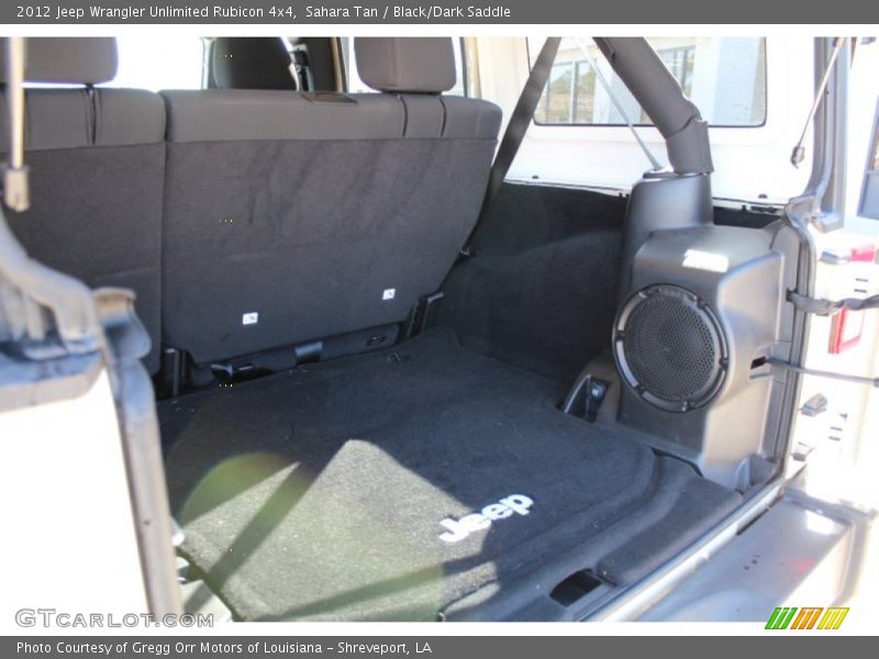 Sahara Tan / Black/Dark Saddle 2012 Jeep Wrangler Unlimited Rubicon 4x4