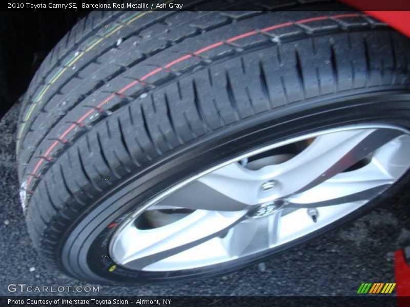 Barcelona Red Metallic / Ash Gray 2010 Toyota Camry SE