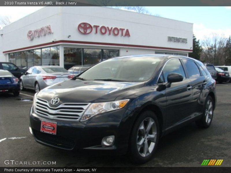Black / Ivory 2010 Toyota Venza V6 AWD