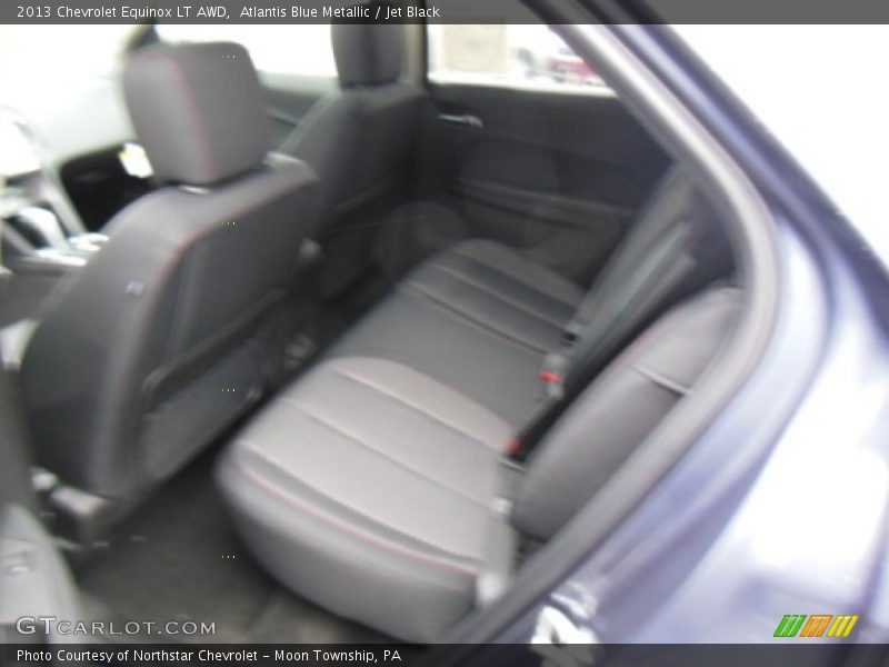 Atlantis Blue Metallic / Jet Black 2013 Chevrolet Equinox LT AWD
