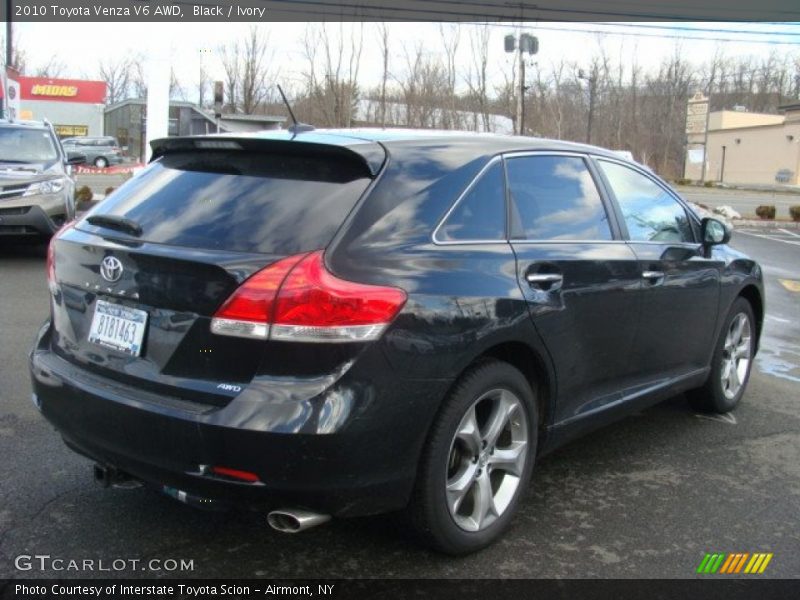 Black / Ivory 2010 Toyota Venza V6 AWD