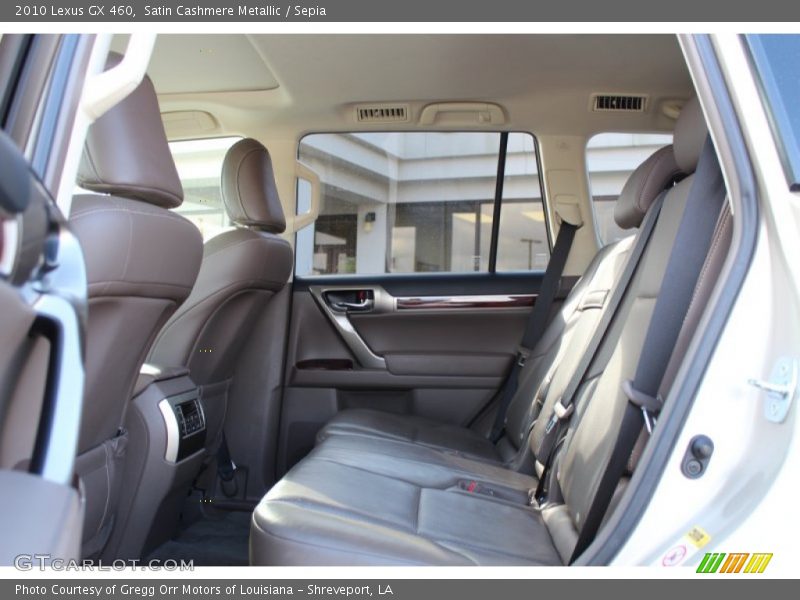 Satin Cashmere Metallic / Sepia 2010 Lexus GX 460