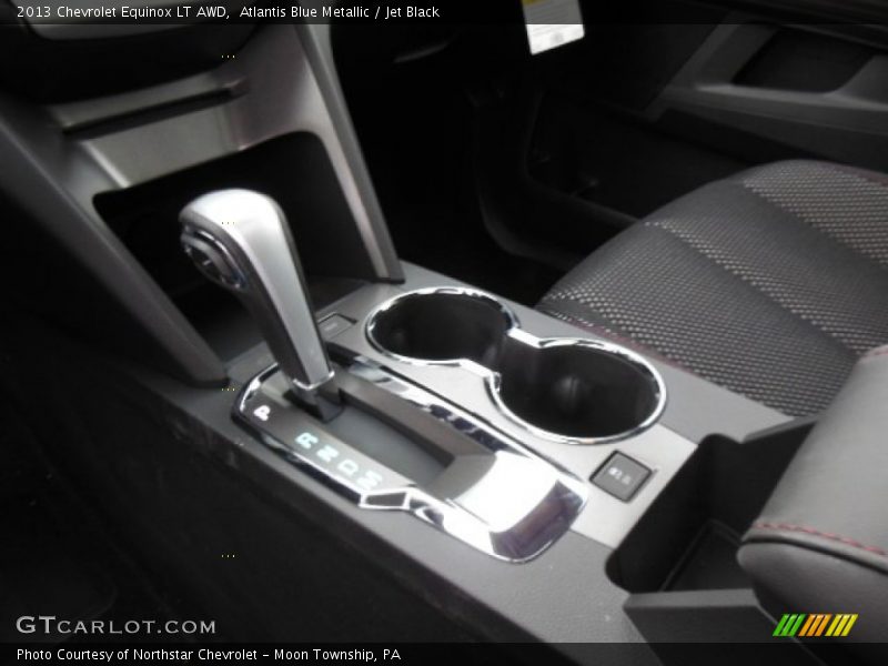 Atlantis Blue Metallic / Jet Black 2013 Chevrolet Equinox LT AWD