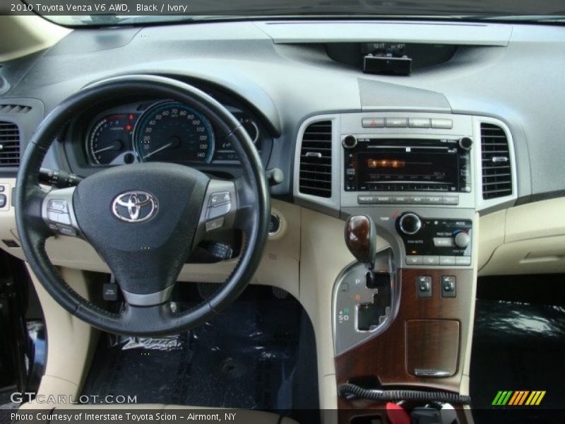 Black / Ivory 2010 Toyota Venza V6 AWD