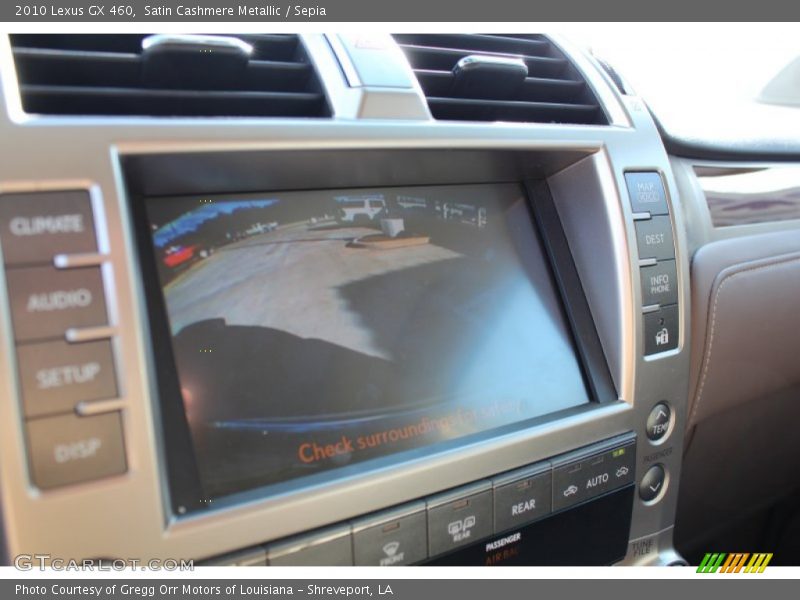 Satin Cashmere Metallic / Sepia 2010 Lexus GX 460