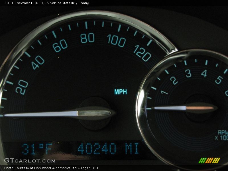 Silver Ice Metallic / Ebony 2011 Chevrolet HHR LT