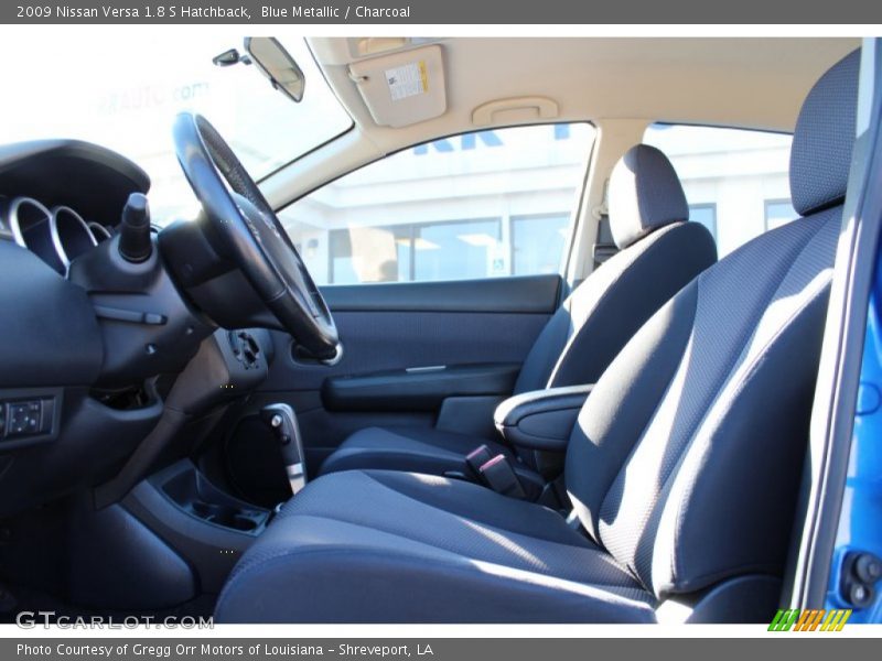 Blue Metallic / Charcoal 2009 Nissan Versa 1.8 S Hatchback