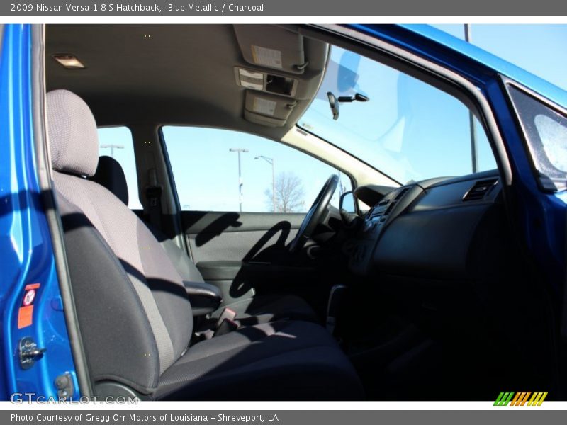 Blue Metallic / Charcoal 2009 Nissan Versa 1.8 S Hatchback