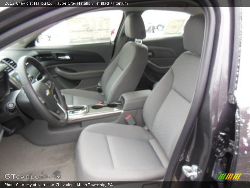 Taupe Gray Metallic / Jet Black/Titanium 2013 Chevrolet Malibu LS
