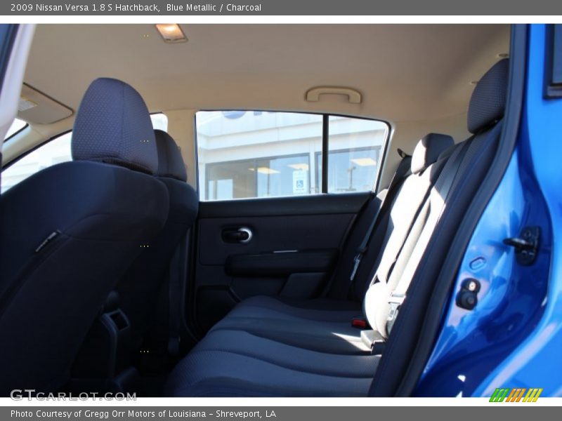 Blue Metallic / Charcoal 2009 Nissan Versa 1.8 S Hatchback