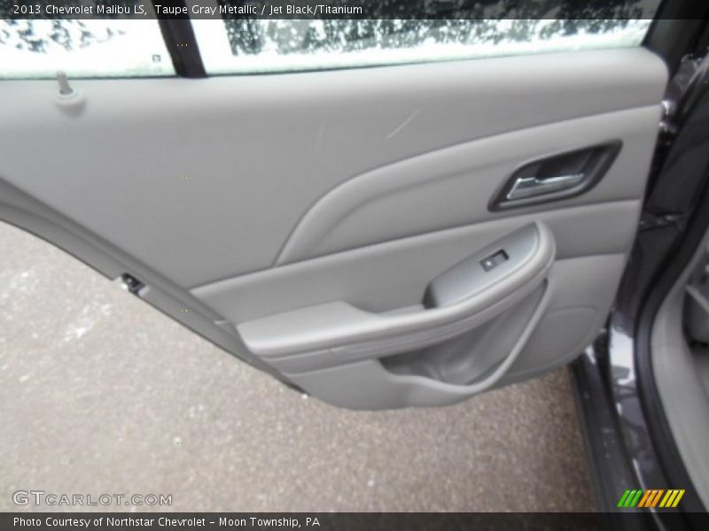 Taupe Gray Metallic / Jet Black/Titanium 2013 Chevrolet Malibu LS
