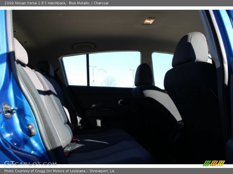 Blue Metallic / Charcoal 2009 Nissan Versa 1.8 S Hatchback