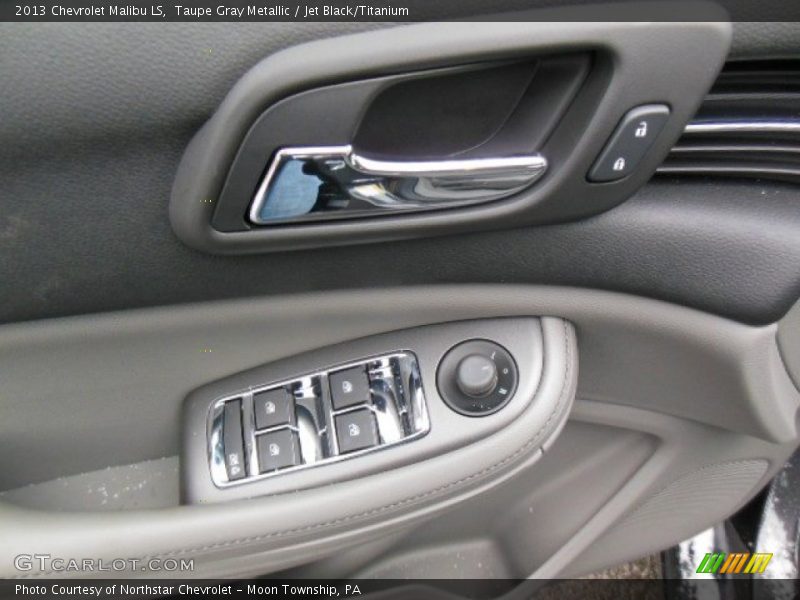Taupe Gray Metallic / Jet Black/Titanium 2013 Chevrolet Malibu LS