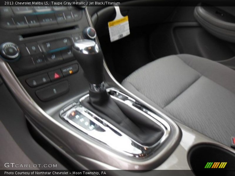 Taupe Gray Metallic / Jet Black/Titanium 2013 Chevrolet Malibu LS