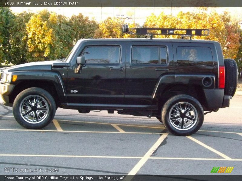 Black / Ebony/Pewter 2009 Hummer H3