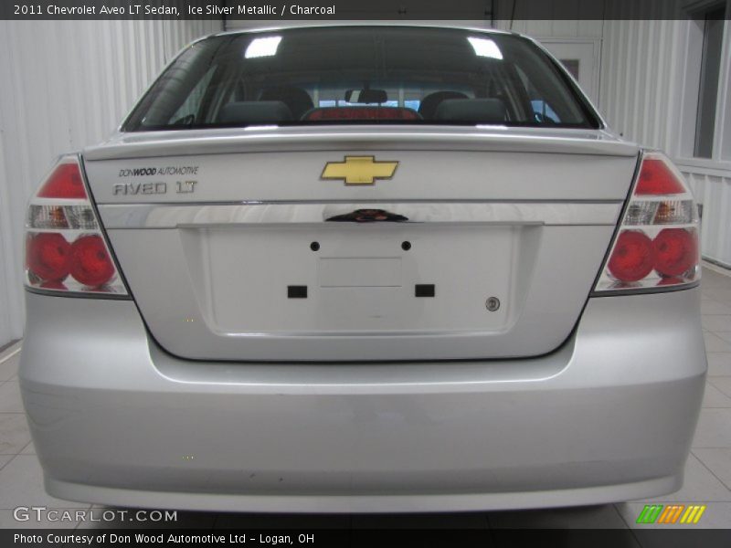 Ice Silver Metallic / Charcoal 2011 Chevrolet Aveo LT Sedan