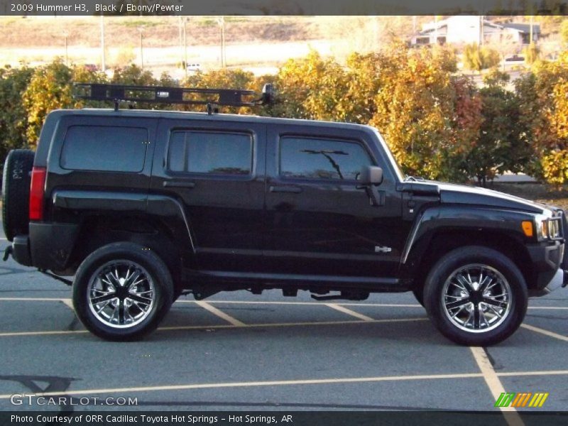 Black / Ebony/Pewter 2009 Hummer H3