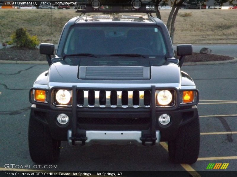 Black / Ebony/Pewter 2009 Hummer H3