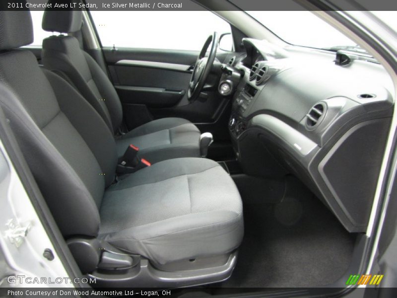 Ice Silver Metallic / Charcoal 2011 Chevrolet Aveo LT Sedan
