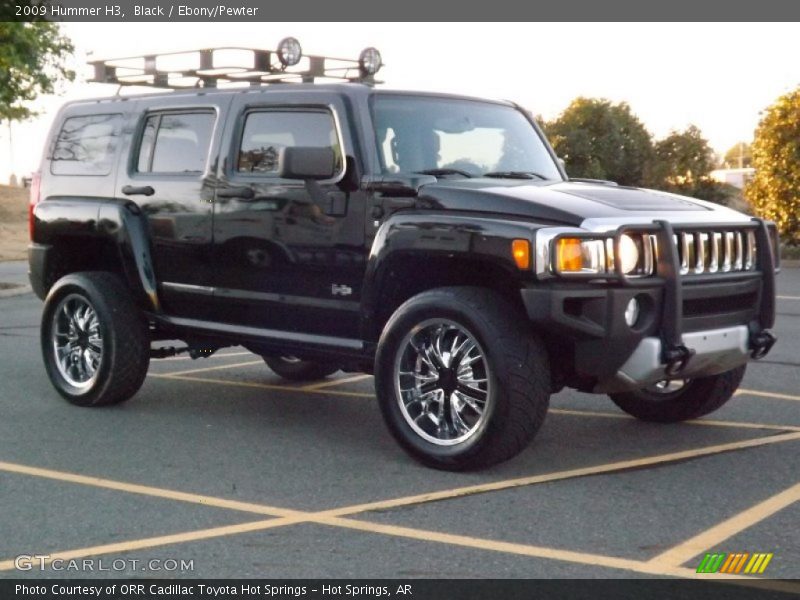 Black / Ebony/Pewter 2009 Hummer H3