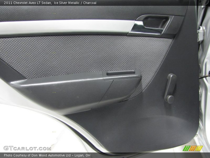 Ice Silver Metallic / Charcoal 2011 Chevrolet Aveo LT Sedan