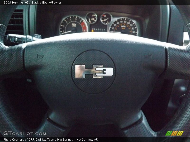 Black / Ebony/Pewter 2009 Hummer H3