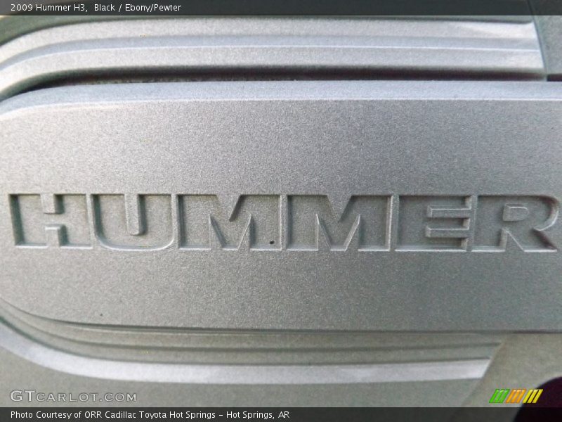 Black / Ebony/Pewter 2009 Hummer H3