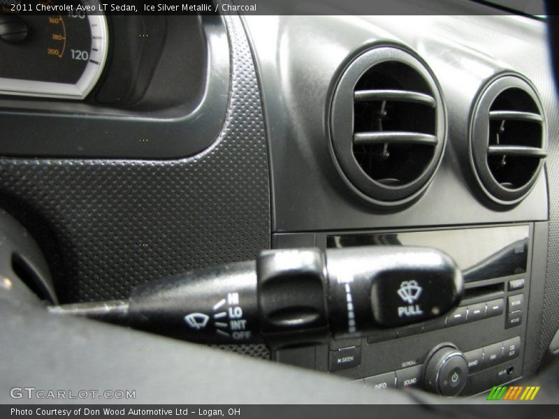 Ice Silver Metallic / Charcoal 2011 Chevrolet Aveo LT Sedan