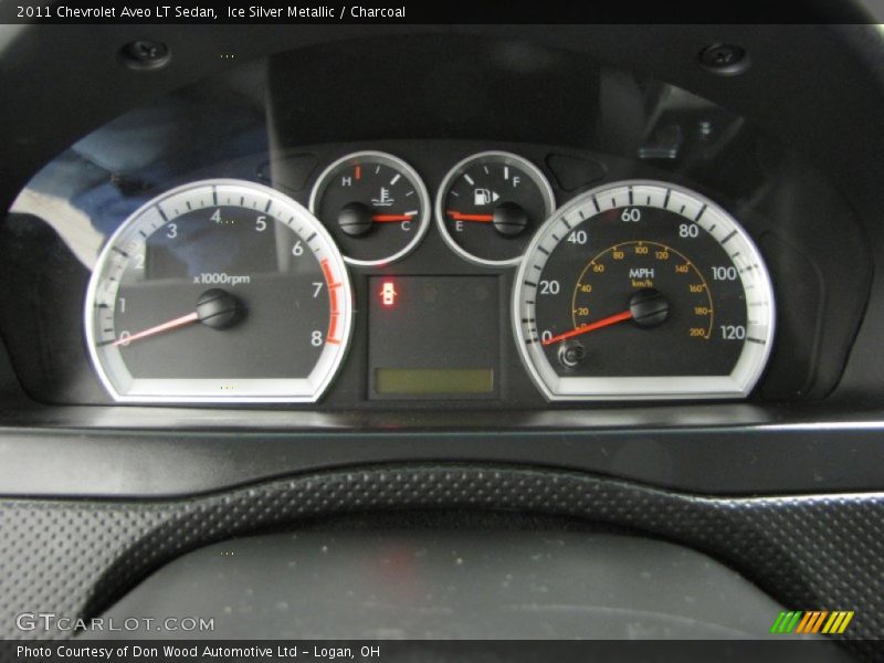 Ice Silver Metallic / Charcoal 2011 Chevrolet Aveo LT Sedan