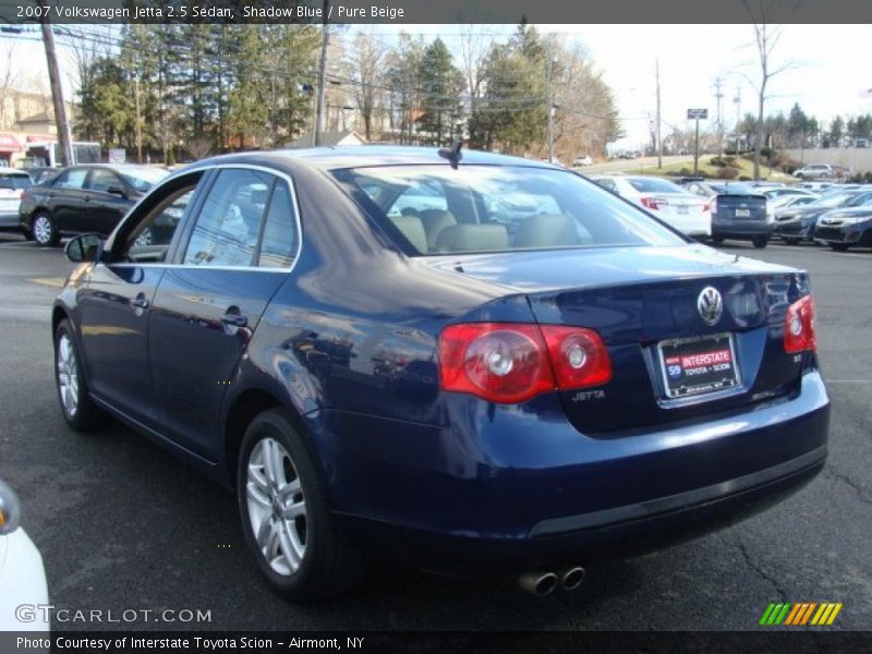Shadow Blue / Pure Beige 2007 Volkswagen Jetta 2.5 Sedan