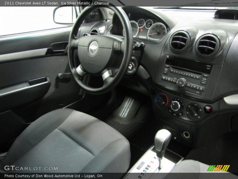 Ice Silver Metallic / Charcoal 2011 Chevrolet Aveo LT Sedan