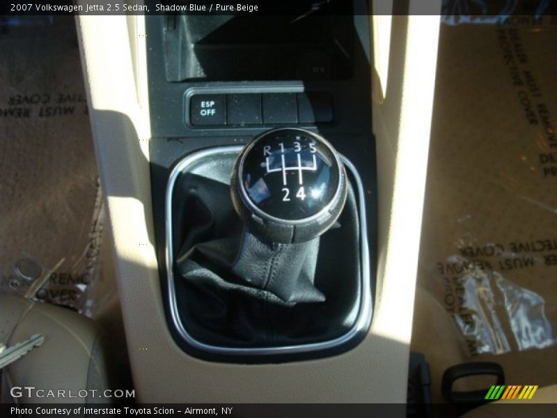 Shadow Blue / Pure Beige 2007 Volkswagen Jetta 2.5 Sedan
