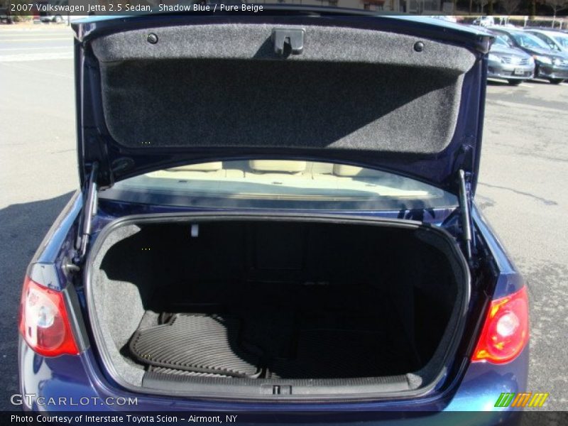 Shadow Blue / Pure Beige 2007 Volkswagen Jetta 2.5 Sedan