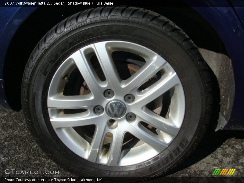 Shadow Blue / Pure Beige 2007 Volkswagen Jetta 2.5 Sedan